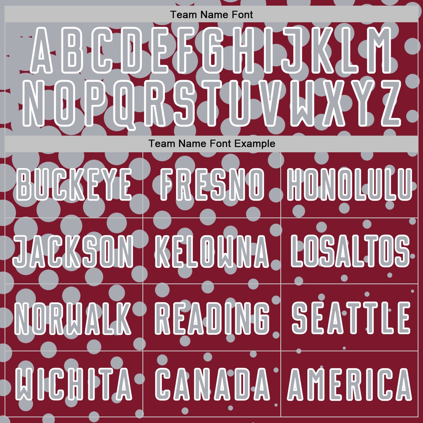 Custom Crimson Gray-White Modern Polka Dot Sublimation Soccer Uniform Jersey