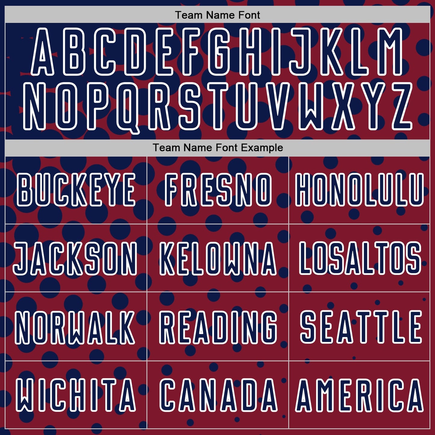 Custom Crimson Navy-White Modern Polka Dot Sublimation Soccer Uniform Jersey