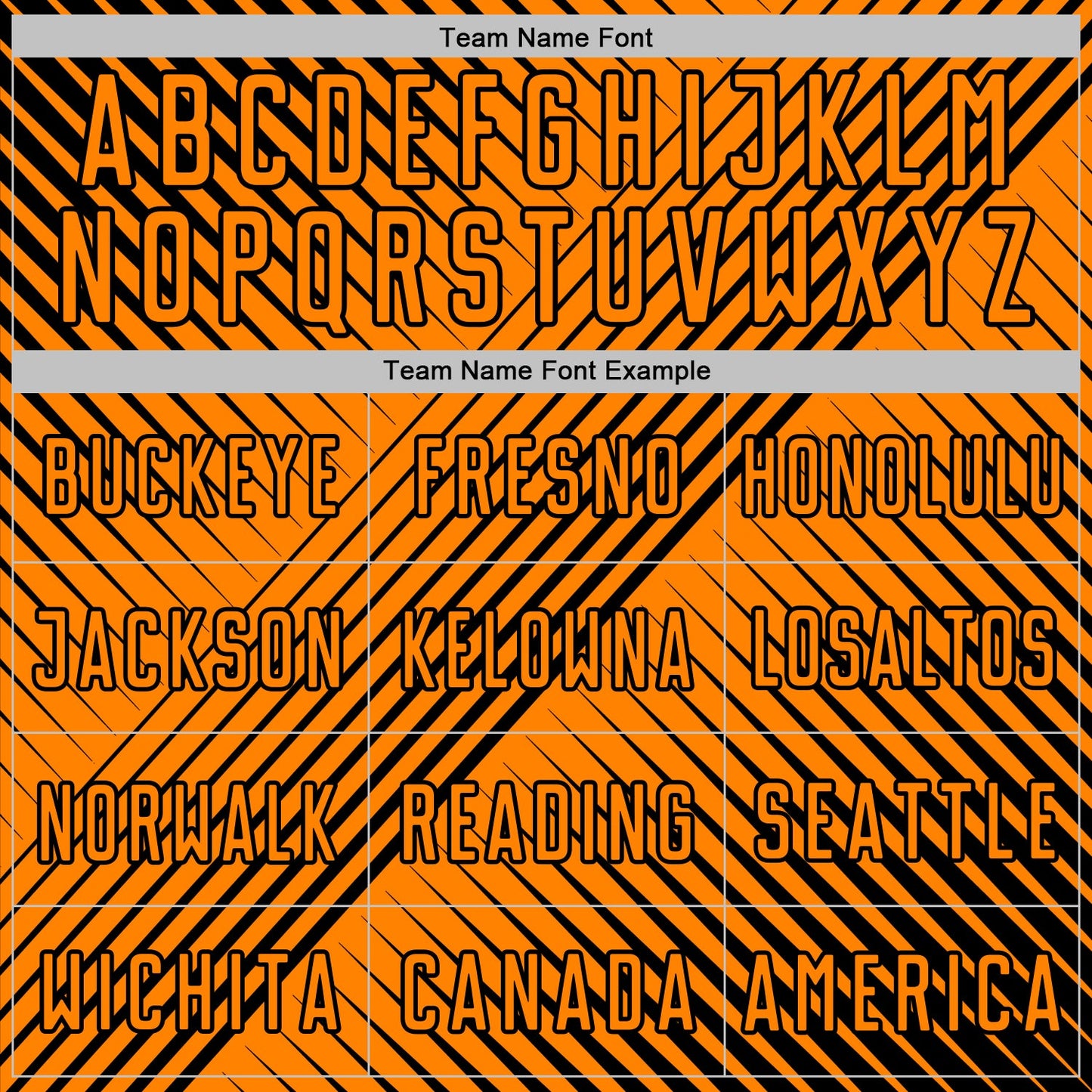 Custom Black Bay Orange Line Sublimation Soccer Uniform Jersey