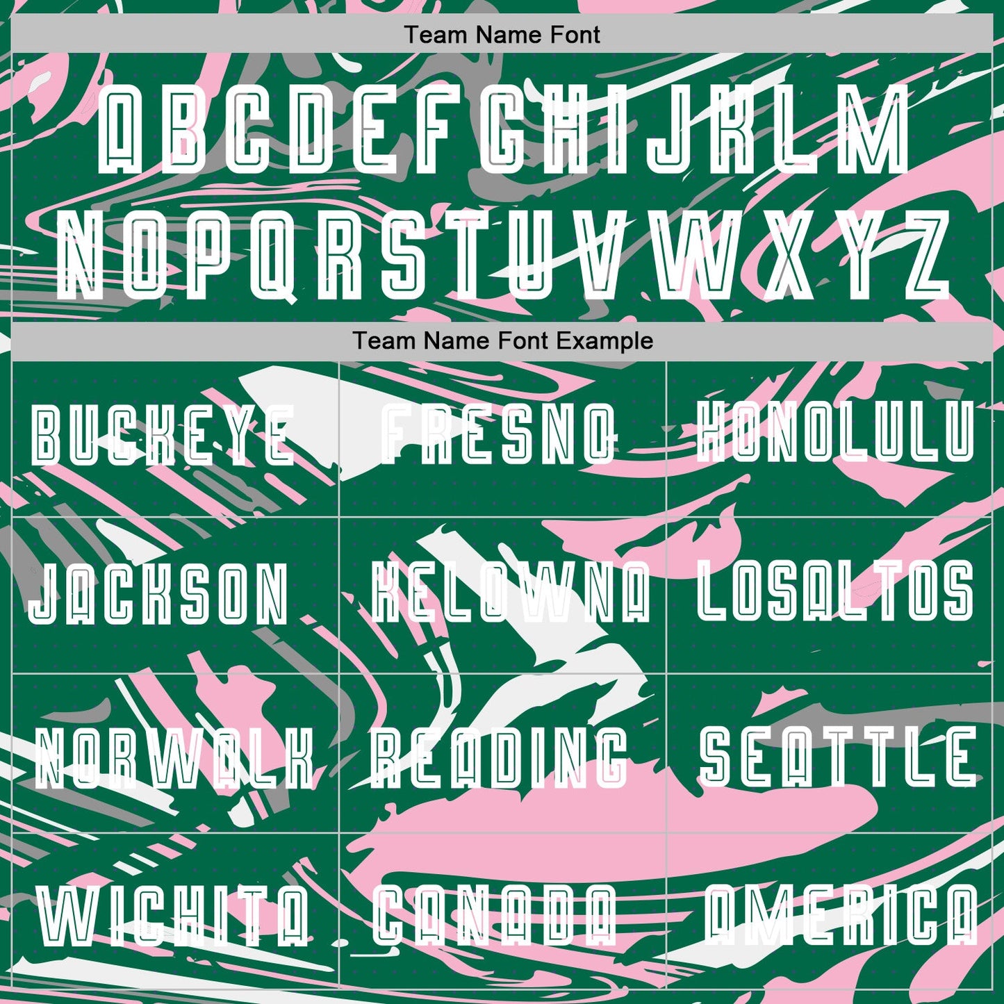 Custom Figure White Kelly Green-Light Pink Fluid Art Splash Sublimation Soccer Uniform Jersey