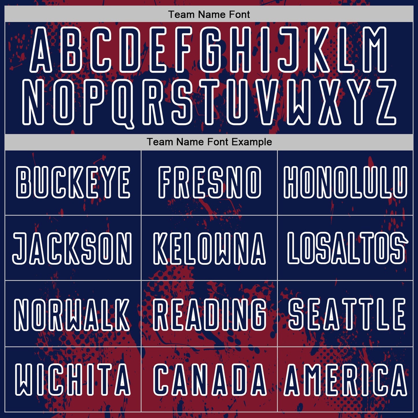 Custom Crimson Navy-White Abstract Splatter Grunge Art Sports Sublimation Soccer Uniform Jersey