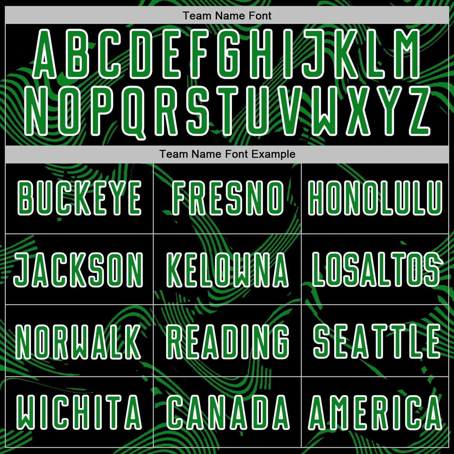 Custom Black Grass Green-White Curve Lines Sports Sublimation Soccer Uniform Jersey