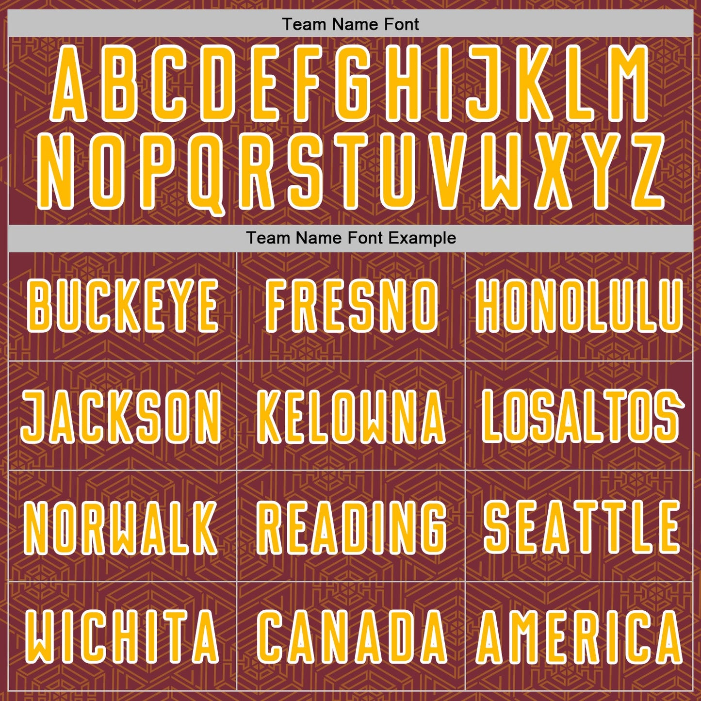 Custom Burgundy Gold-White Geometric Shape Sports Sublimation Soccer Uniform Jersey