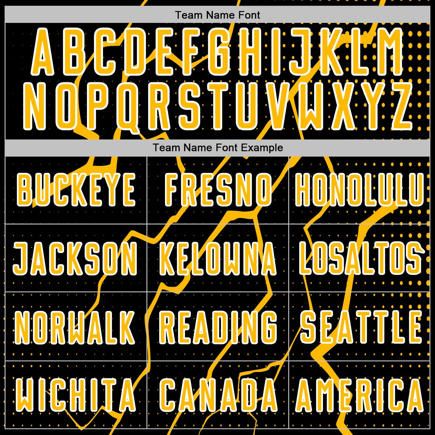 Custom Black Gold-White Lightning Sports Sublimation Soccer Uniform Jersey