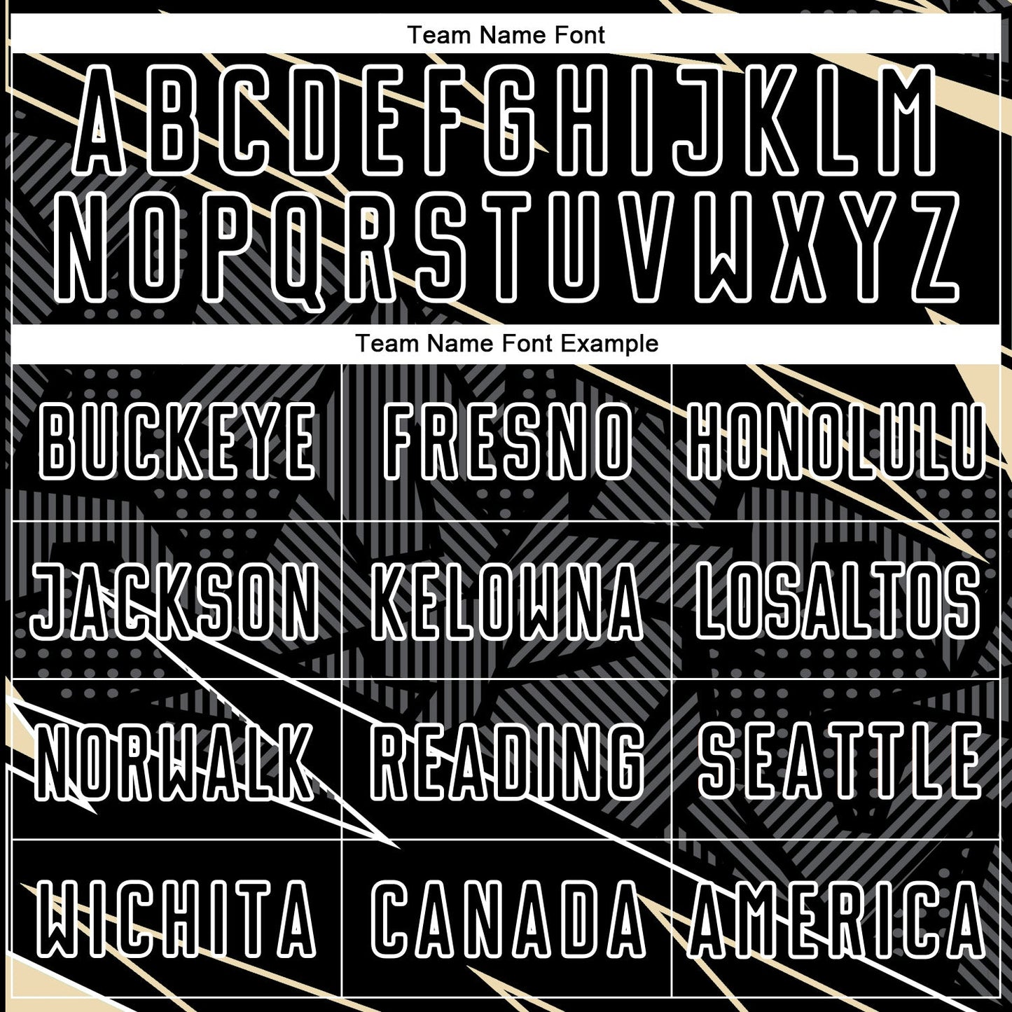 Custom Black Cream-White Lines Sports Sublimation Soccer Uniform Jersey