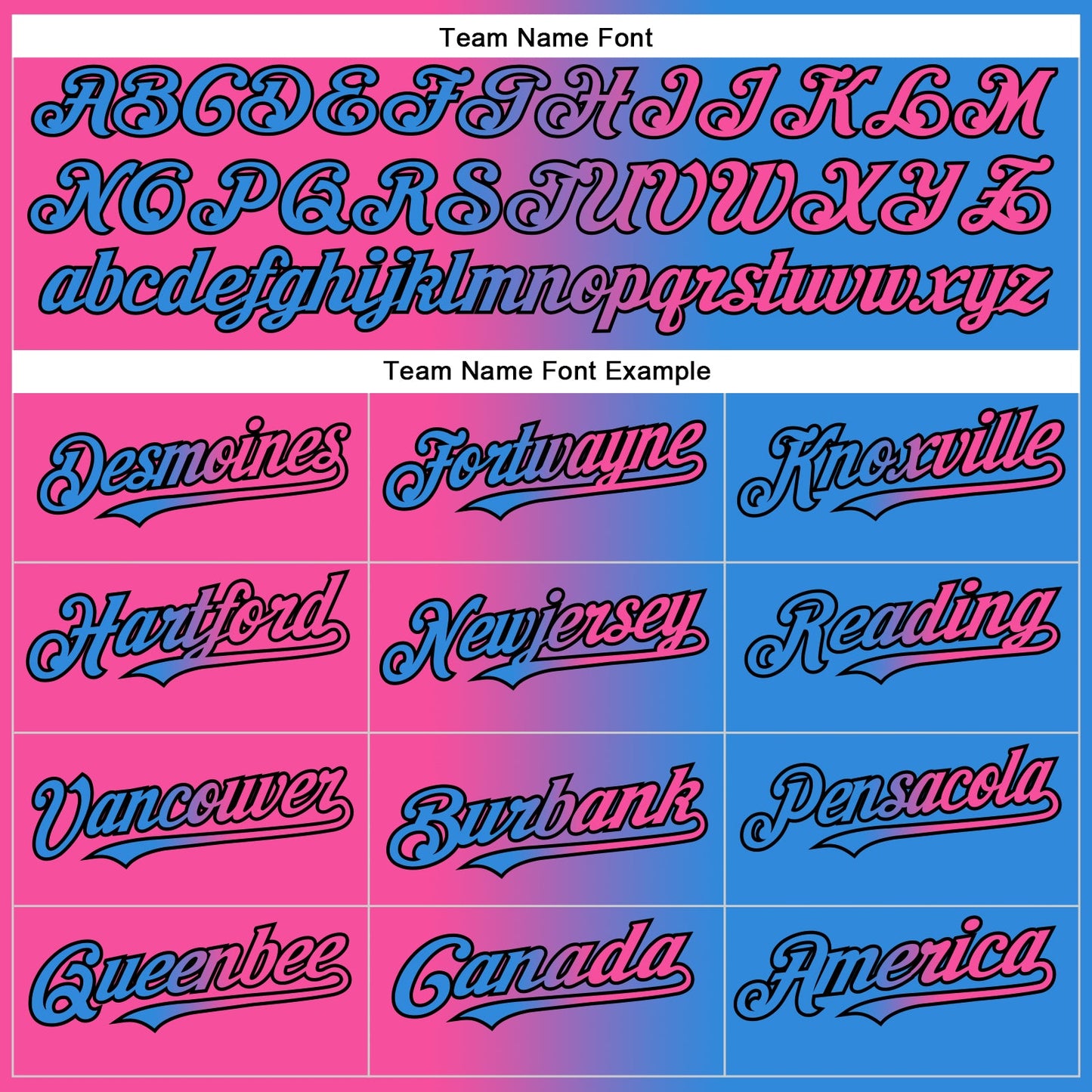 Custom Electric Blue Pink-Black Gradient Fashion Two-Button Unisex Softball Jersey