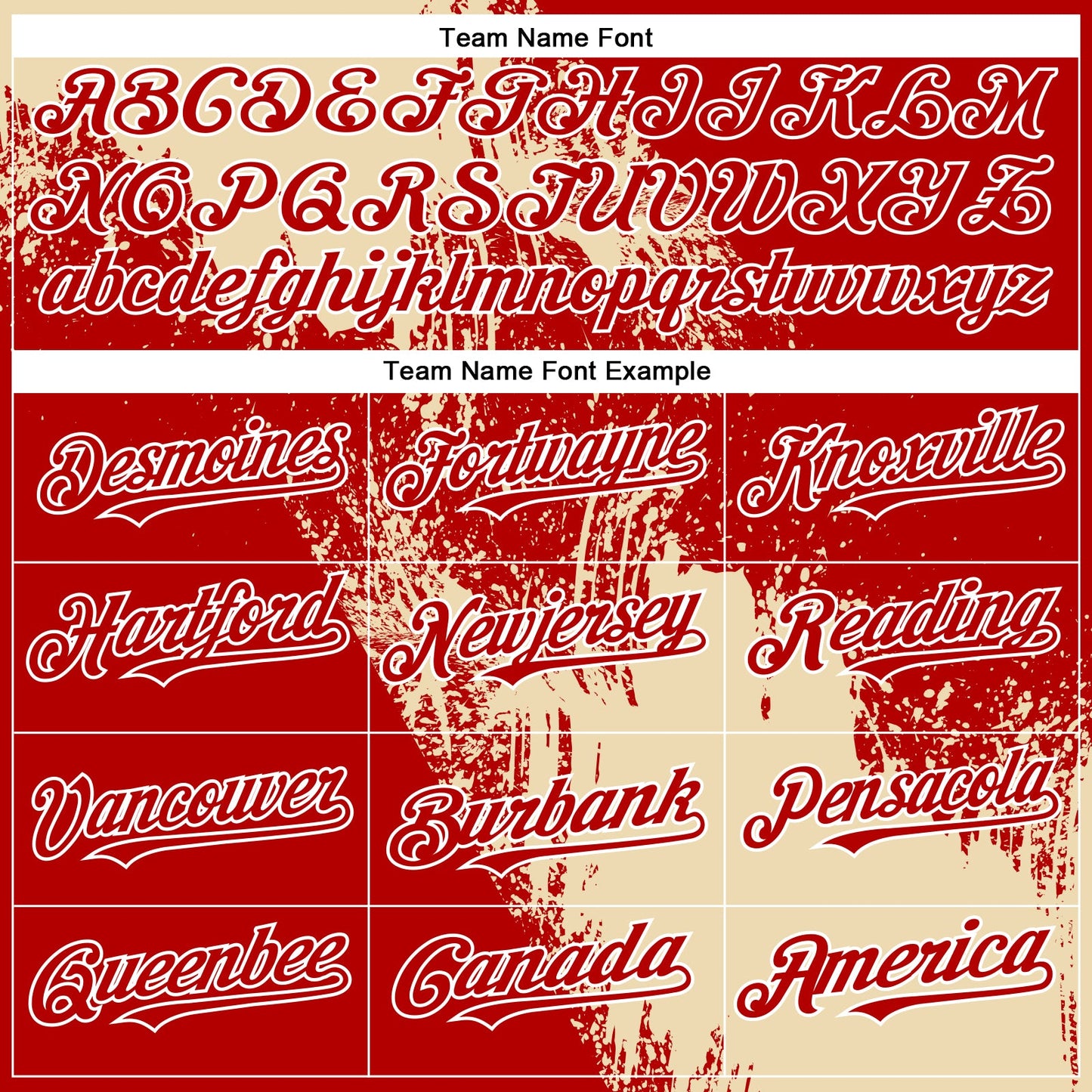 Custom Cream Red-White 3D Pattern Abstract Brush Stroke Two-Button Unisex Softball Jersey