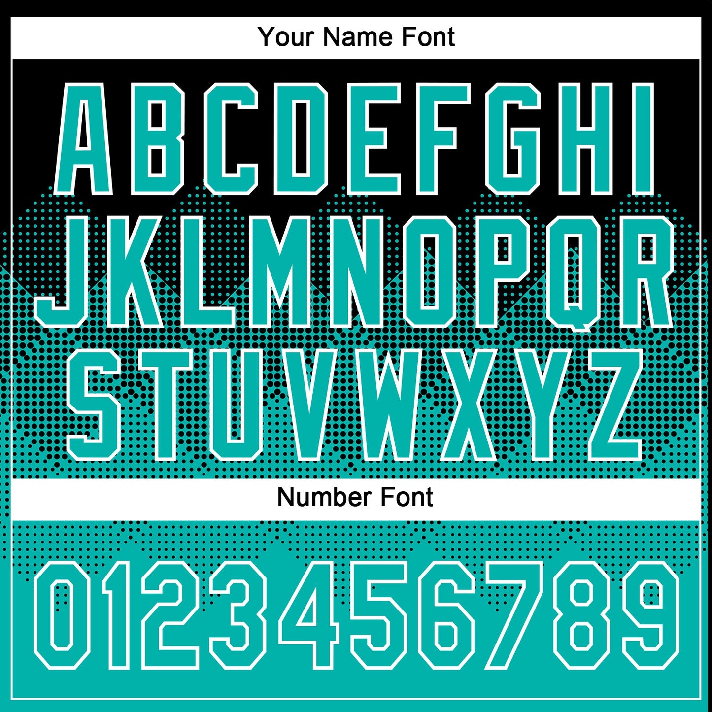 Custom Black Aqua-White 3D Gradient Square Shape Two-Button Unisex Softball Jersey