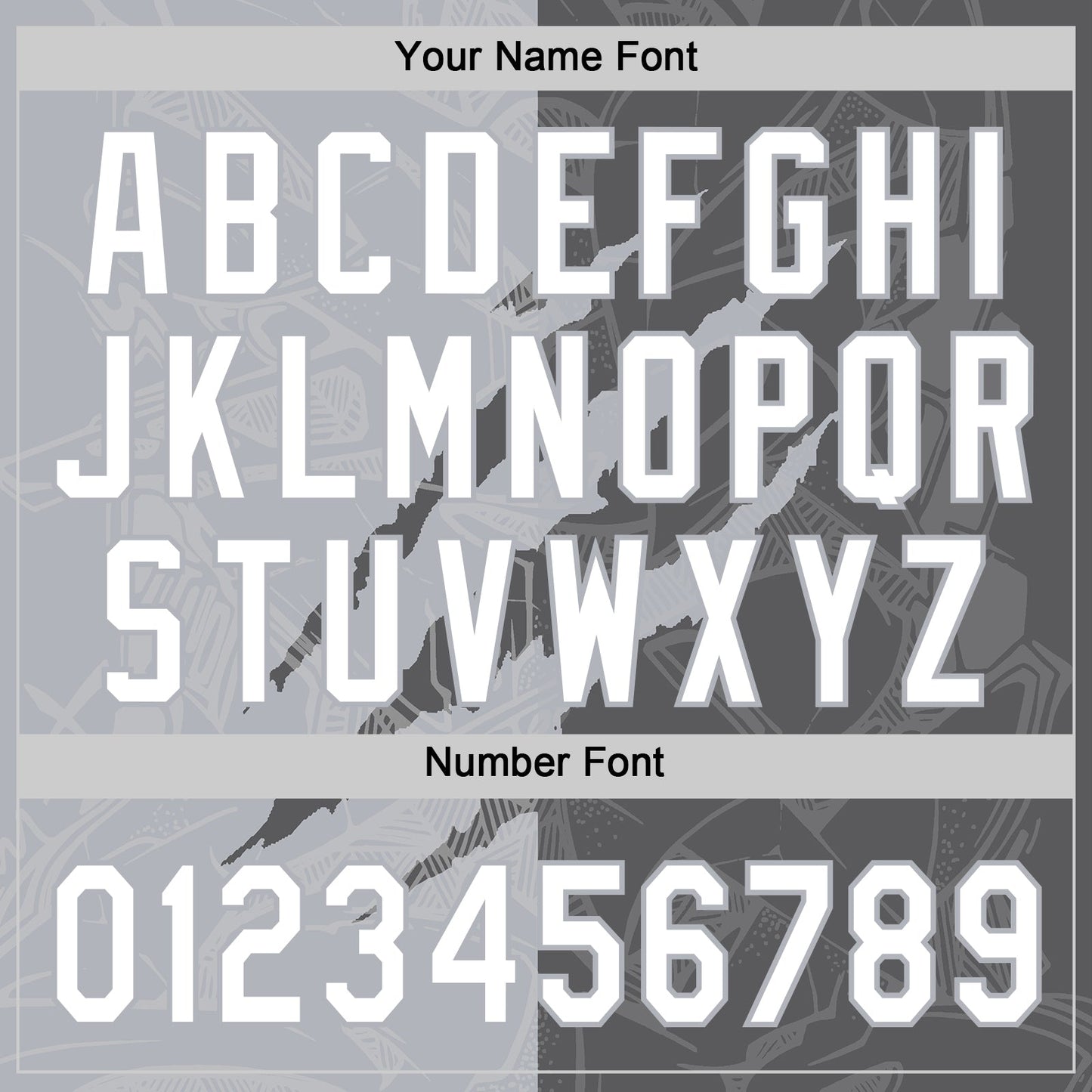 Custom Graffiti Pattern White Steel Gray-Gray 3D Scratch Two-Button Unisex Softball Jersey