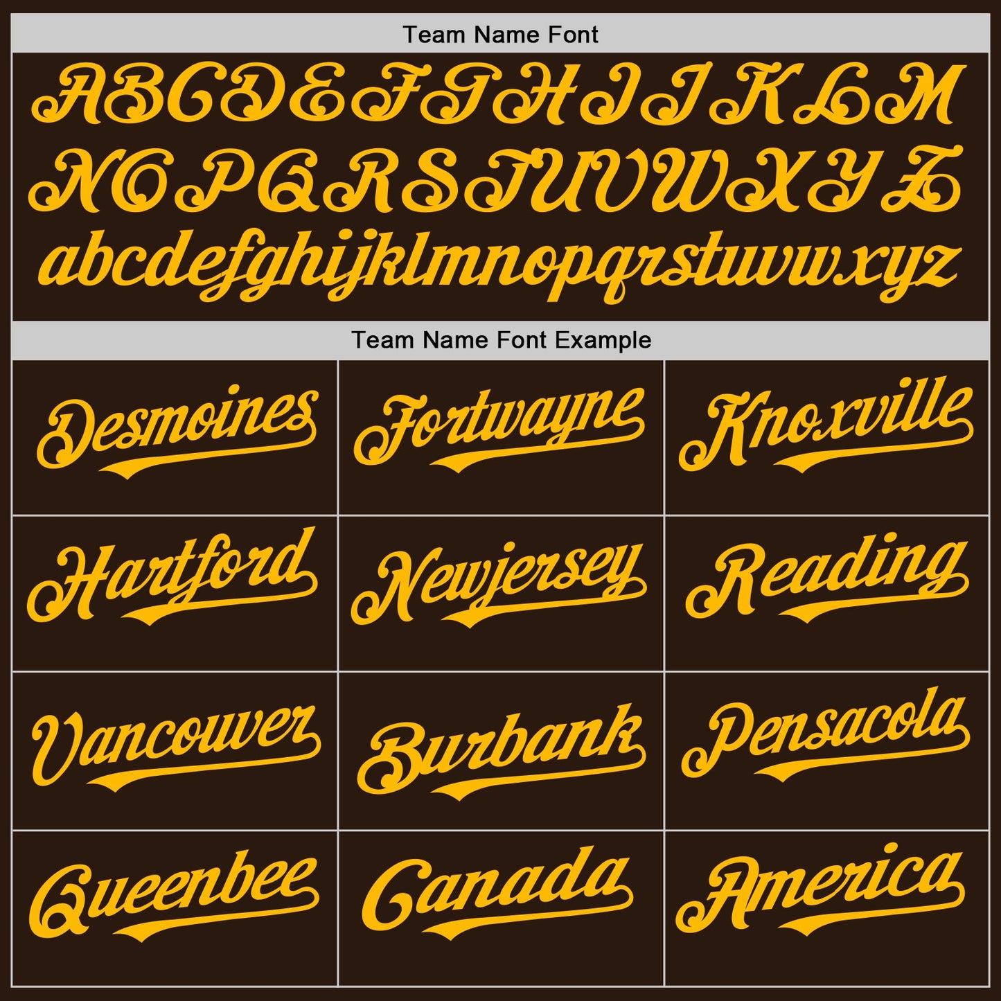 Custom Brown White-Gold Pinstripe Authentic Split Fashion Baseball Jersey