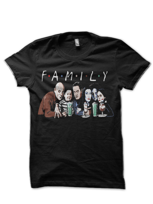 Family Black T-Shirt