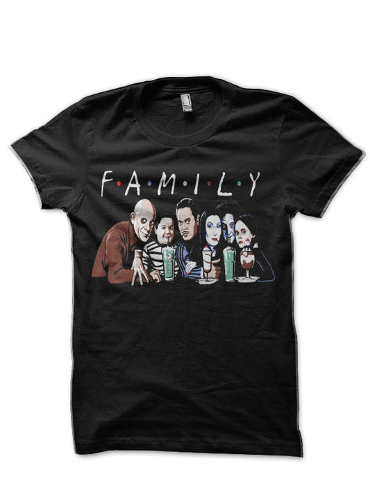 Family Black T-Shirt