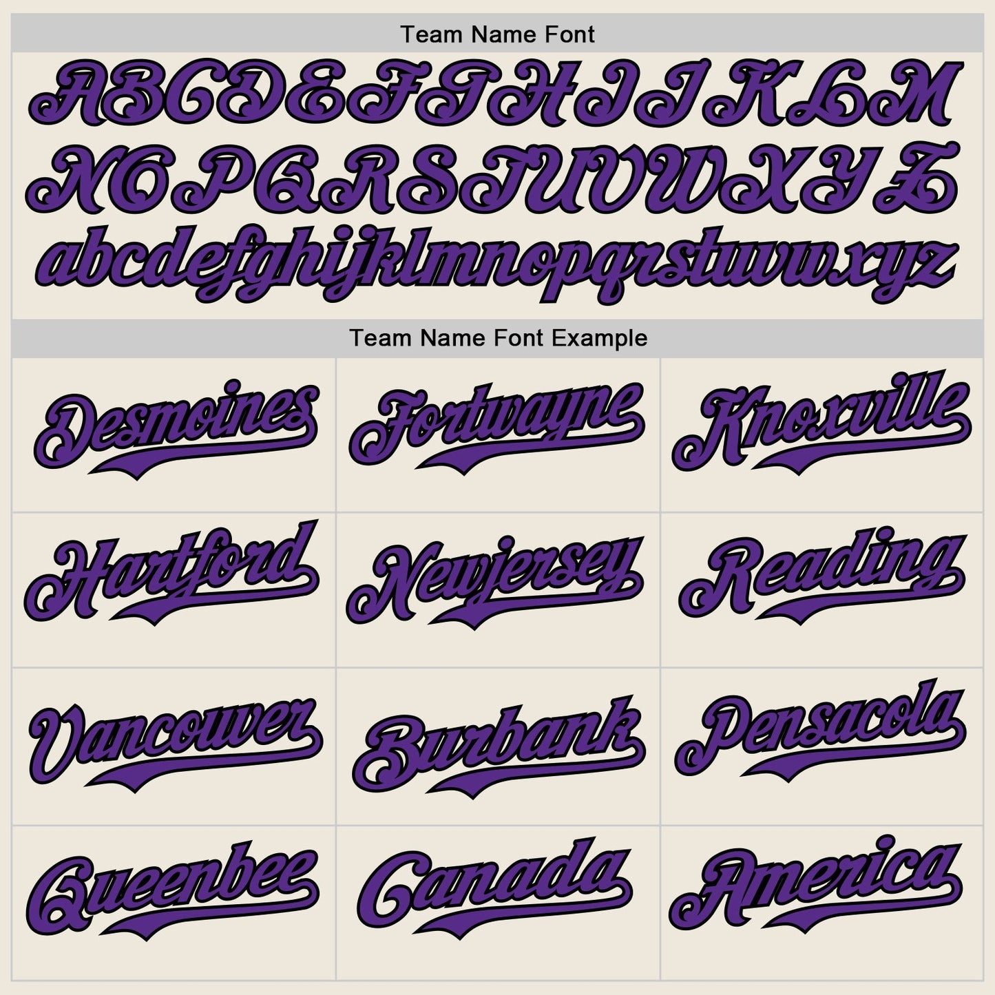 Custom Cream Purple Pinstripe Black Authentic Two Tone Baseball Jersey