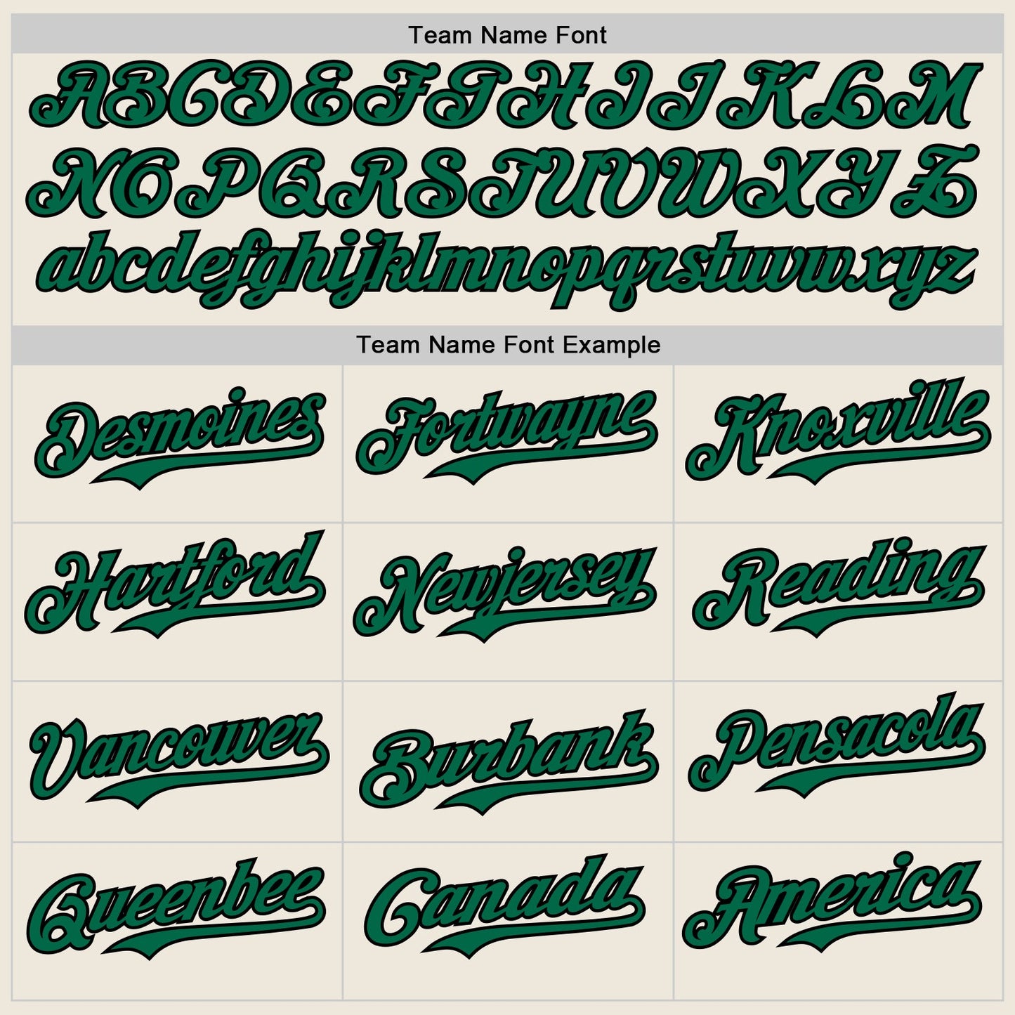 Custom Cream Black Pinstripe Kelly Green Authentic Two Tone Baseball Jersey