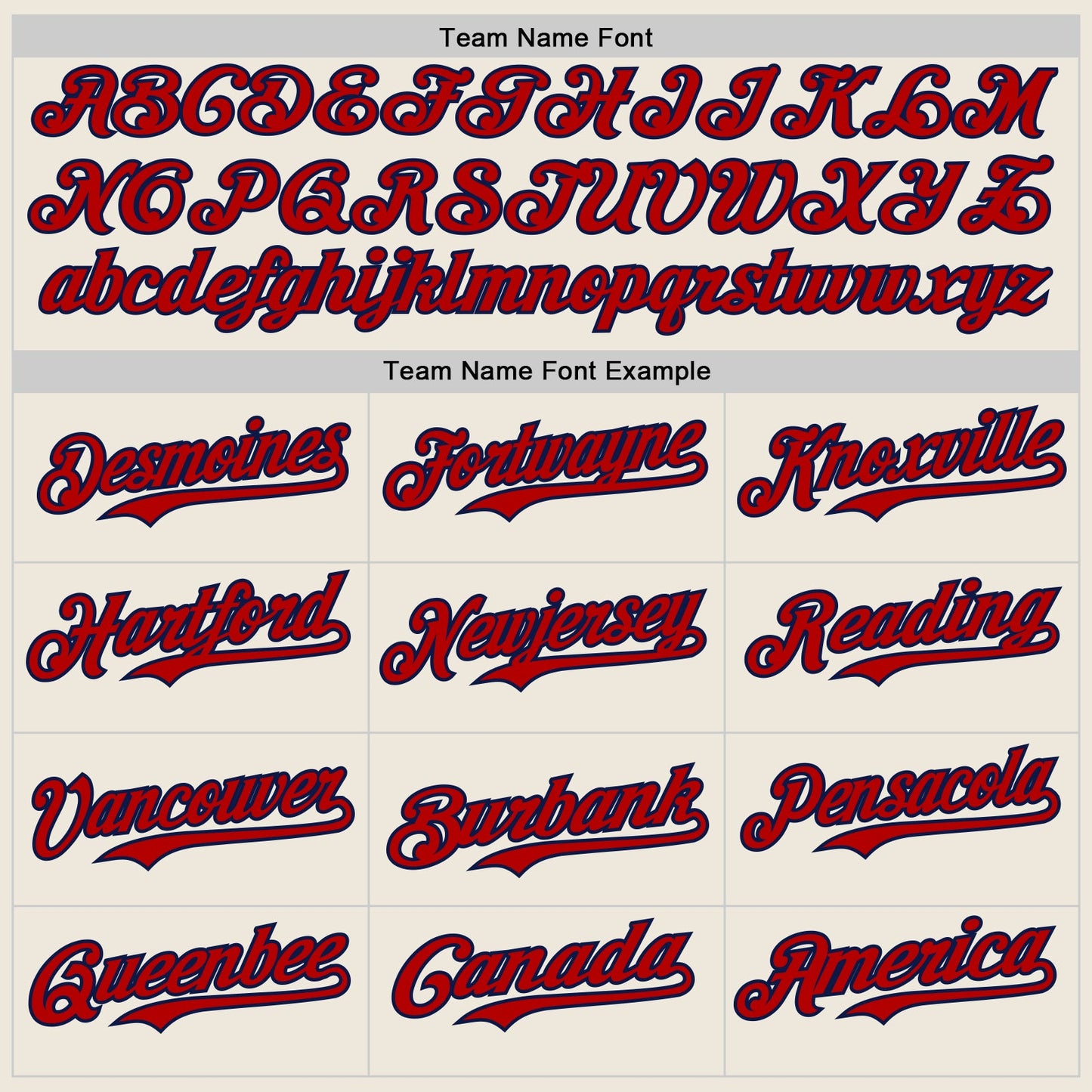 Custom Cream Red Pinstripe Navy Authentic Two Tone Baseball Jersey