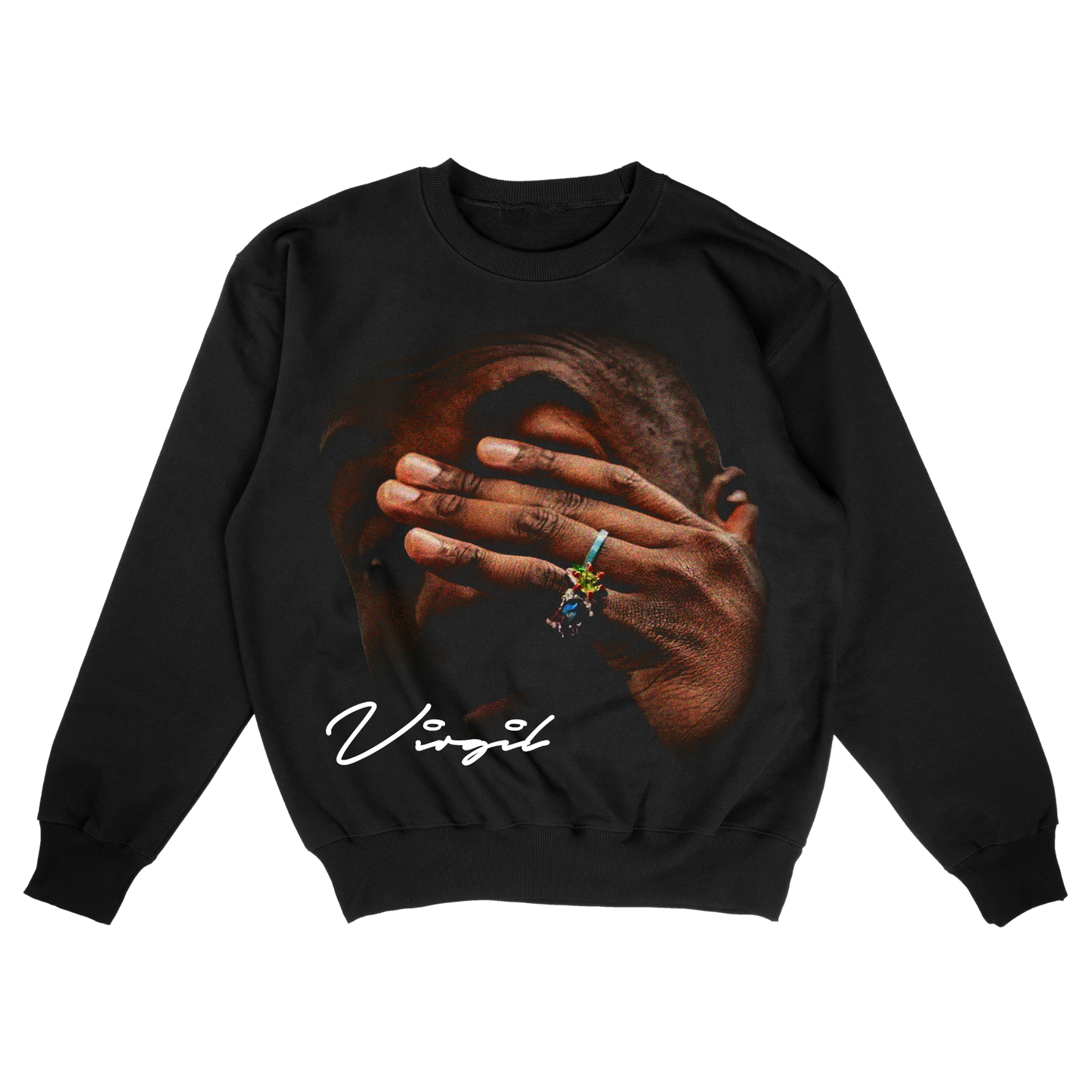 Virgil Abloh Sweatshirt – Rare Vintage Fashion Designer Sweater, Retro Off-White Streetwear for Men and Women
