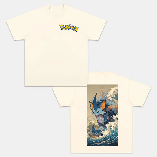 VAPOREON UNISEX ANIME INSPIRED VINTAGE T-SHIRT‰∏®POK√âMON