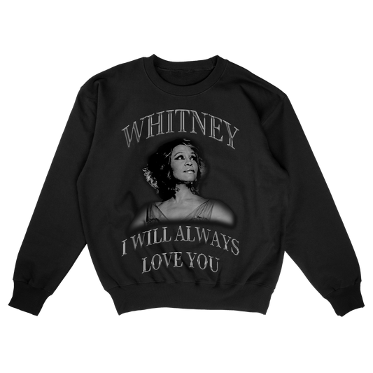 Whitney Houston Vintage 90s Sweatshirt – Retro Oversized Sweater, Iconic Music Apparel for Pop Fans, Unisex Fit