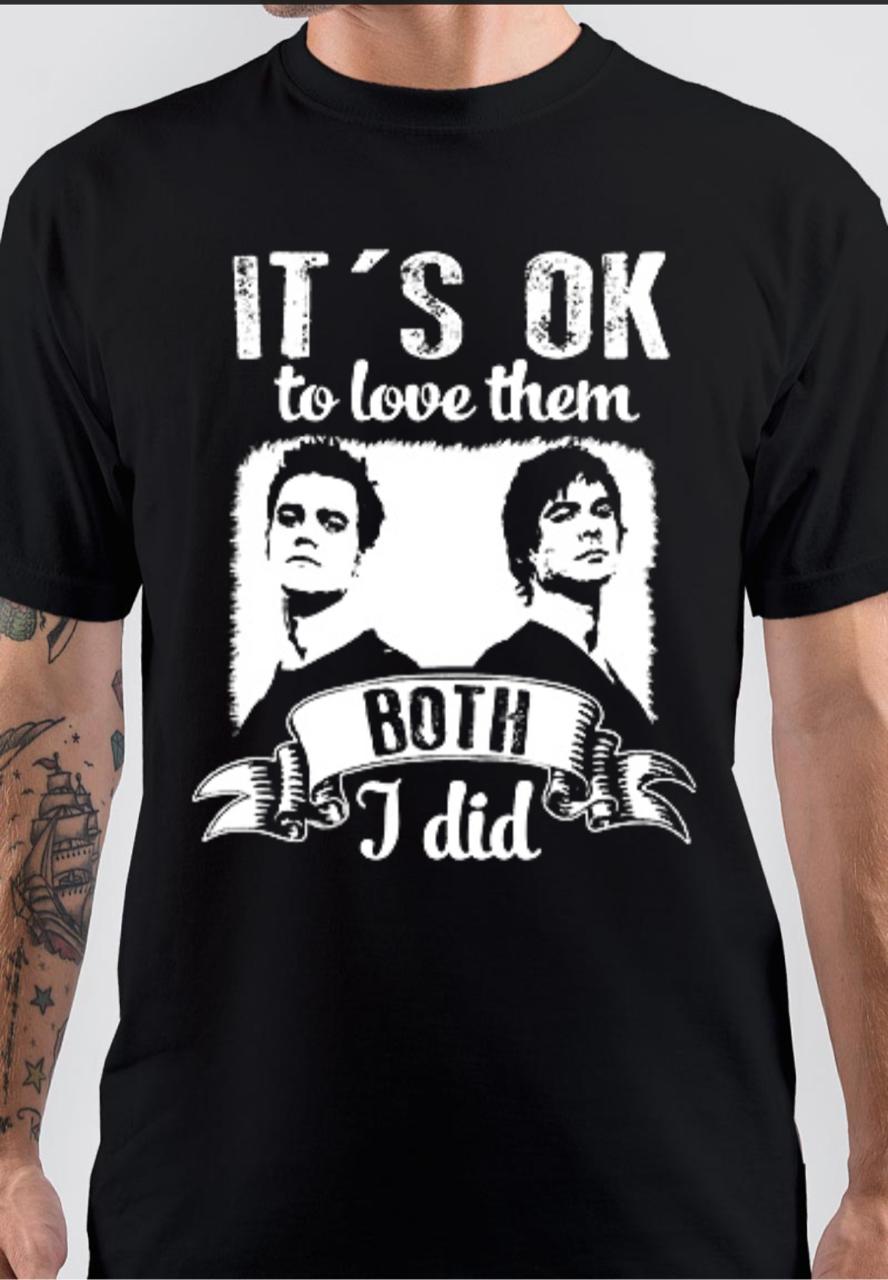 Itâ€™s Ok To Love Them Both Vampire Diaries T-Shirt