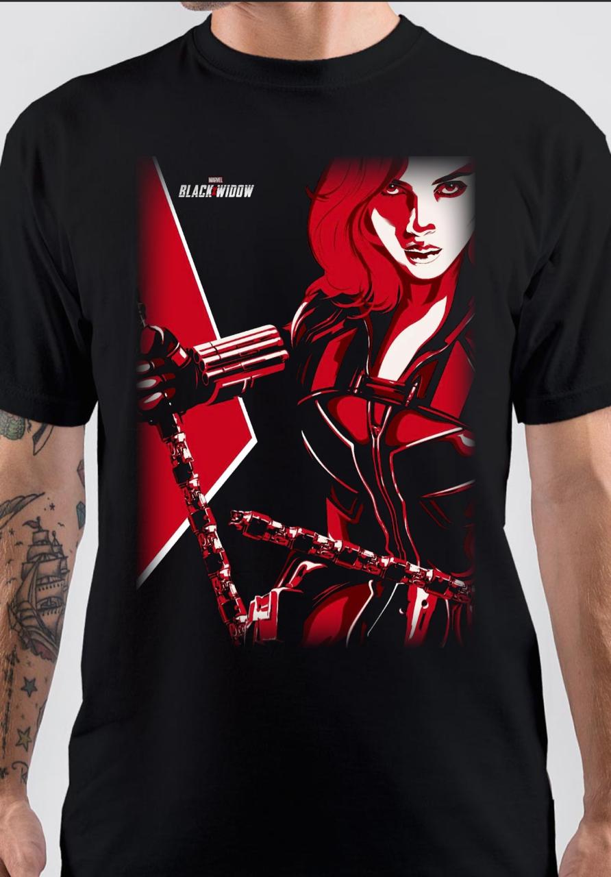Black Widow T-Shirt Style003