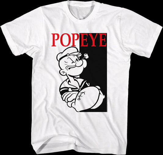 Arms Folded Scarface Poster Popeye T-Shirt