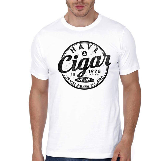 Cigar White T-Shirt