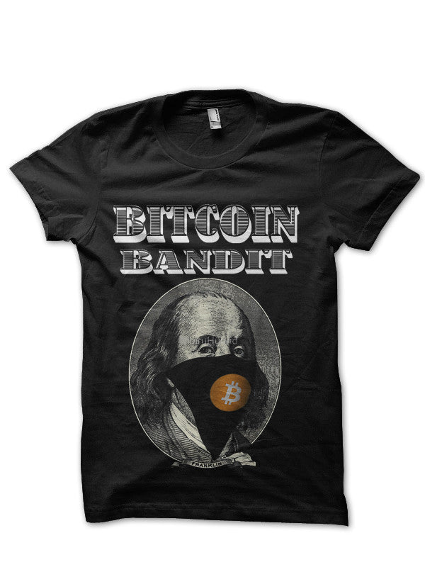 Bitcoin Bandit Black T-Shirt