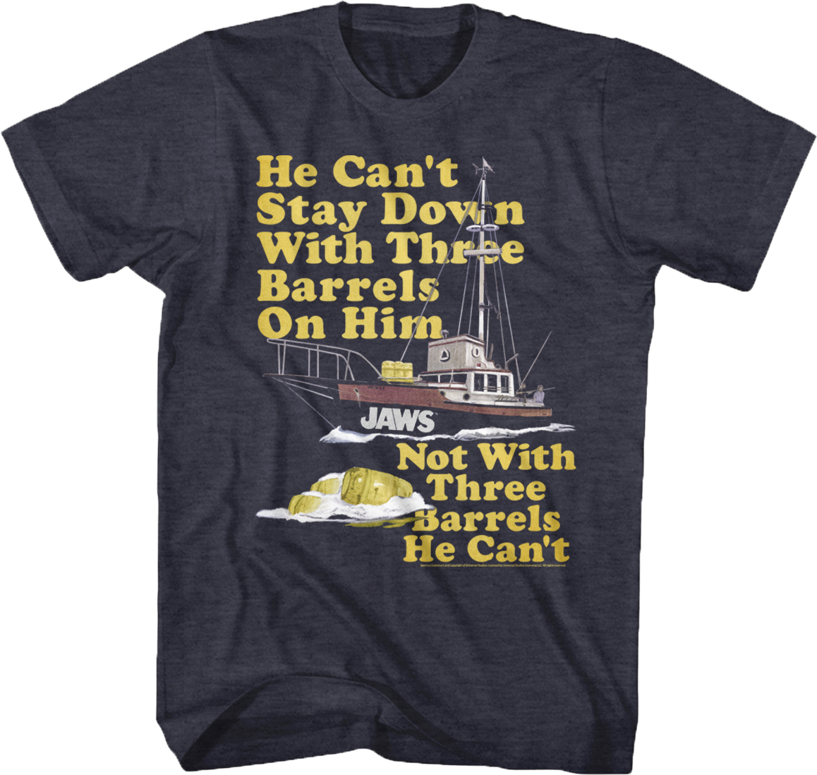 Three Barrels Jaws T-Shirt