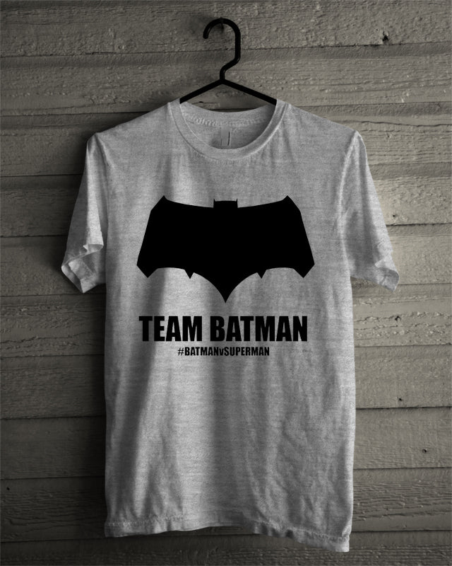Team Batman Grey Tee (All Colours Available)
