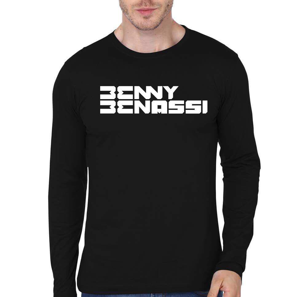 Benny Benassi Black Full Sleeve T-Shirt
