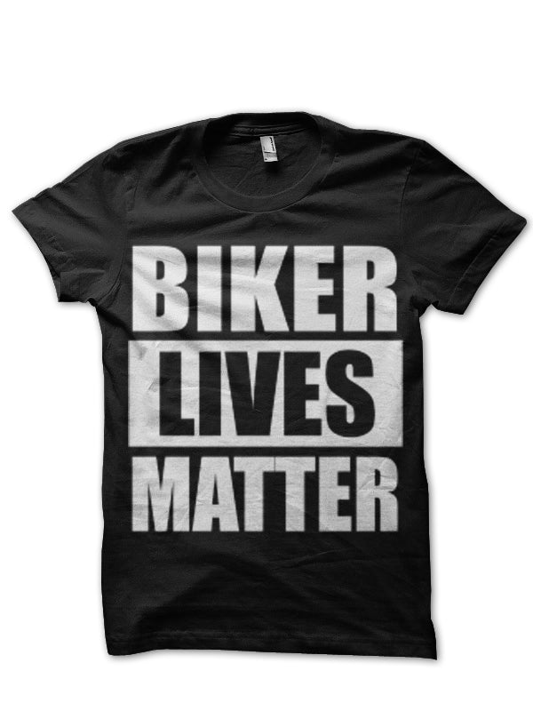 Biker Lives Matters Black T-Shirt