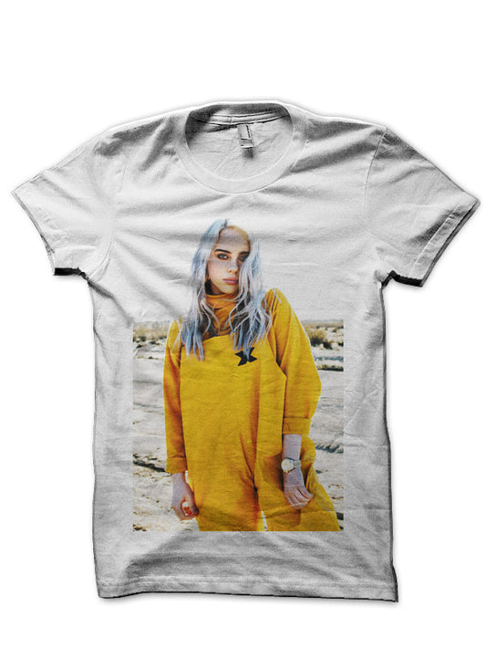 Billie Eilish Half Sleeve T-Shirt Style008
