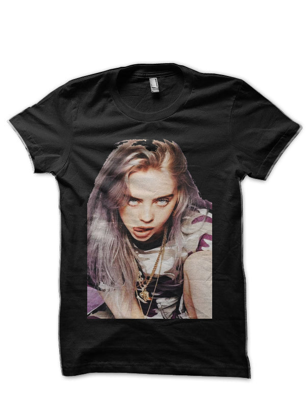 Billie Eilish Half Sleeve T-Shirt Style009