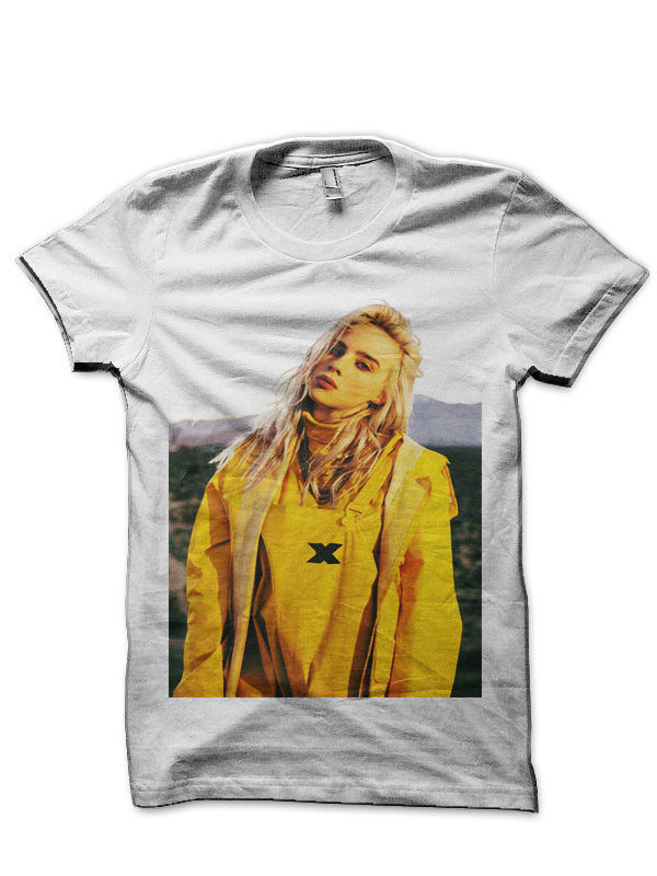 Billie Eilish Half Sleeve T-Shirt Style016