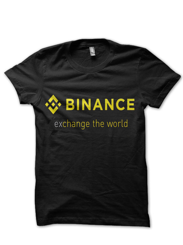 Binance Exchange The World Black T-Shirt
