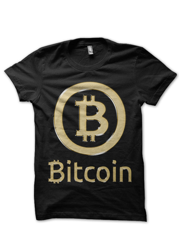 Bitcoin Black T-Shirt Style002