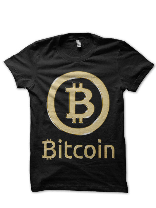 Bitcoin Black T-Shirt Style002