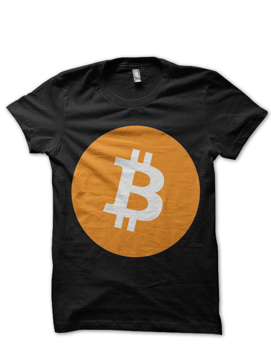 Bitcoin Black T-Shirt Style001