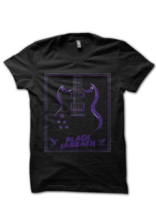 Black Sabbath Black Half Sleeve T-Shirt Style002