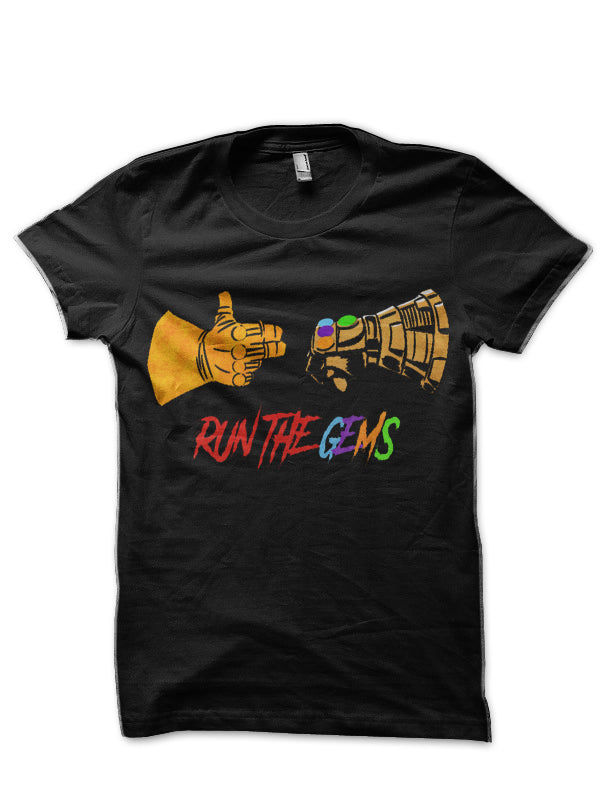 Infinity War Black T-Shirt Style017