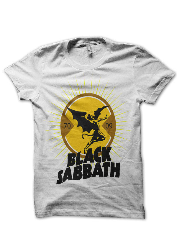 Black Sabbath Logo By Evandarkpanda T-Shirt