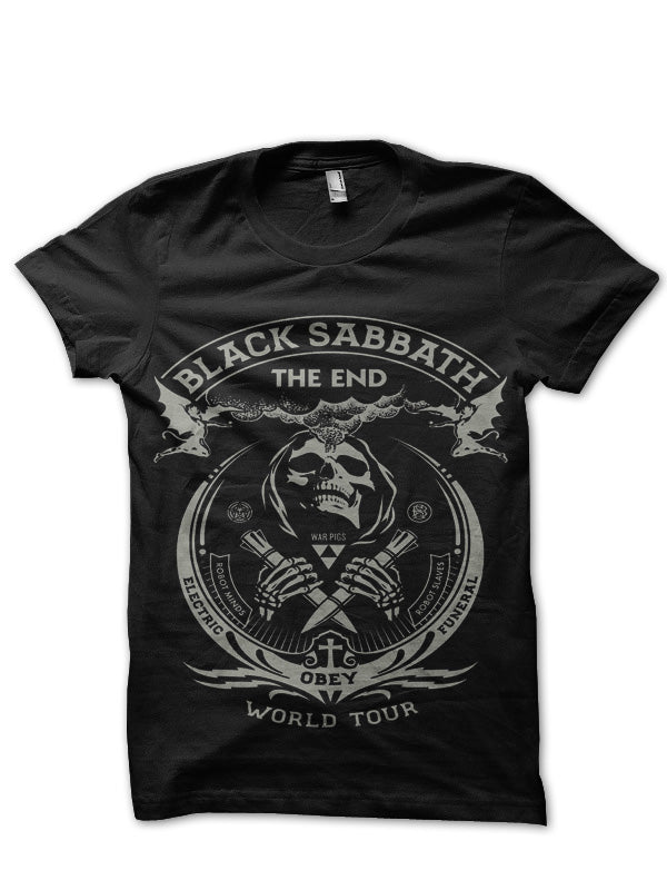 Black Sabbath The End Poster T-Shirt