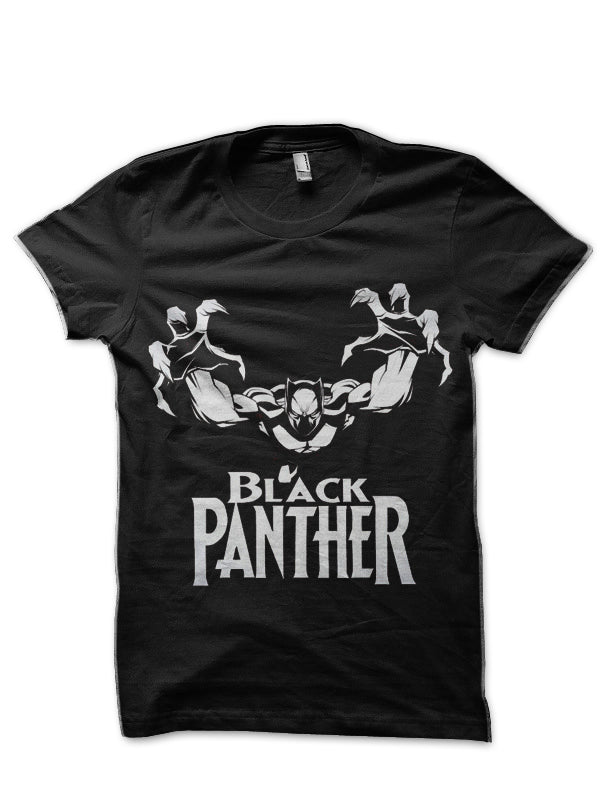 Black Panther Black T-Shirt Style007