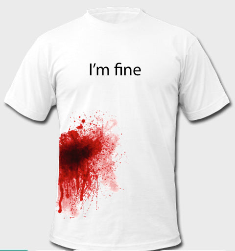 Bloody White T-Shirt