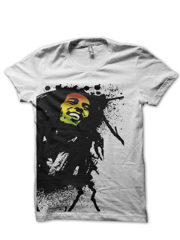 Bob Marley White T-Shirt
