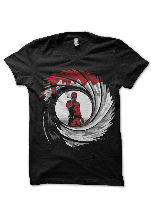 Bond Deadpool Black T-Shirt