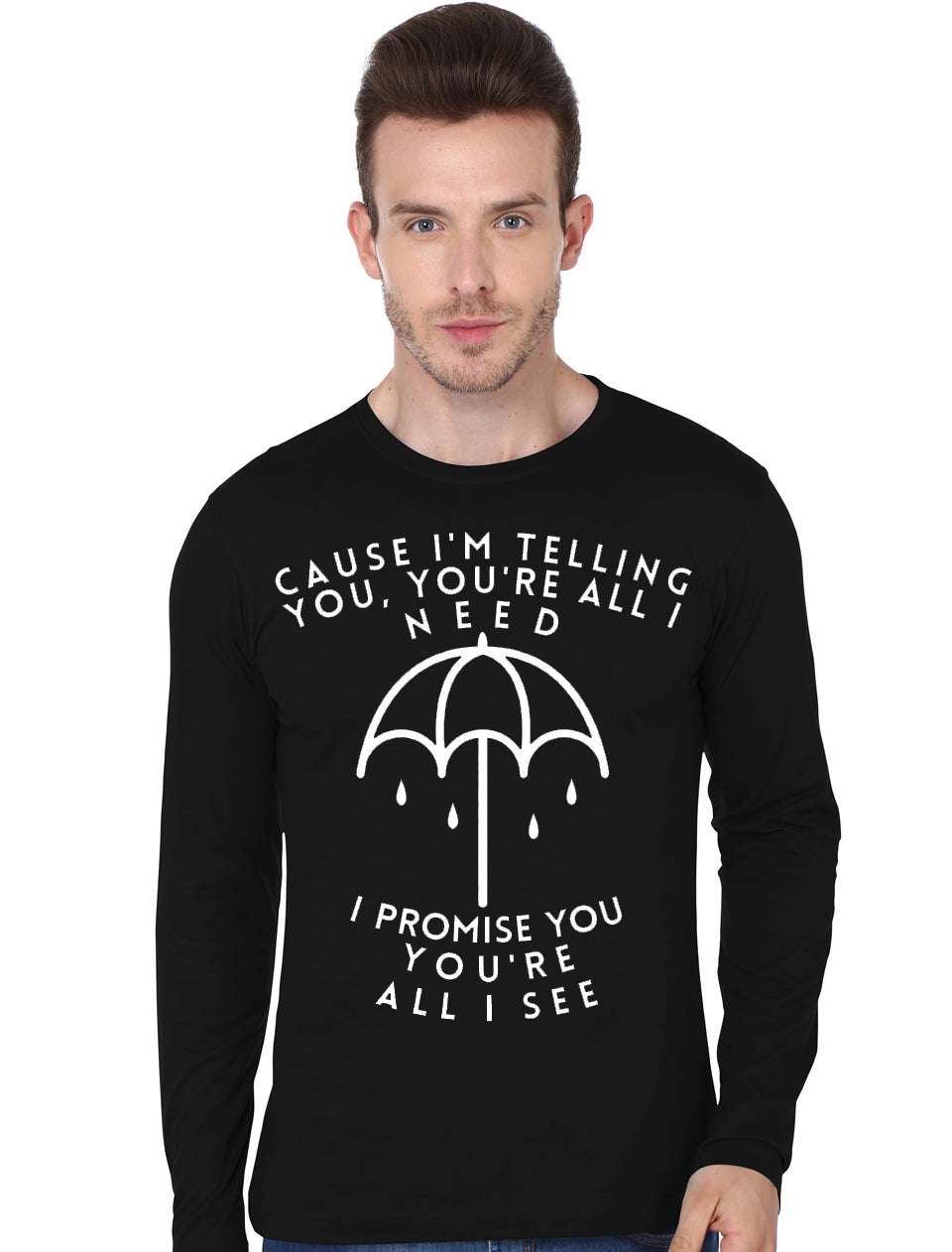 Bring Me The Horizon Black Full Sleeve T-Shirt