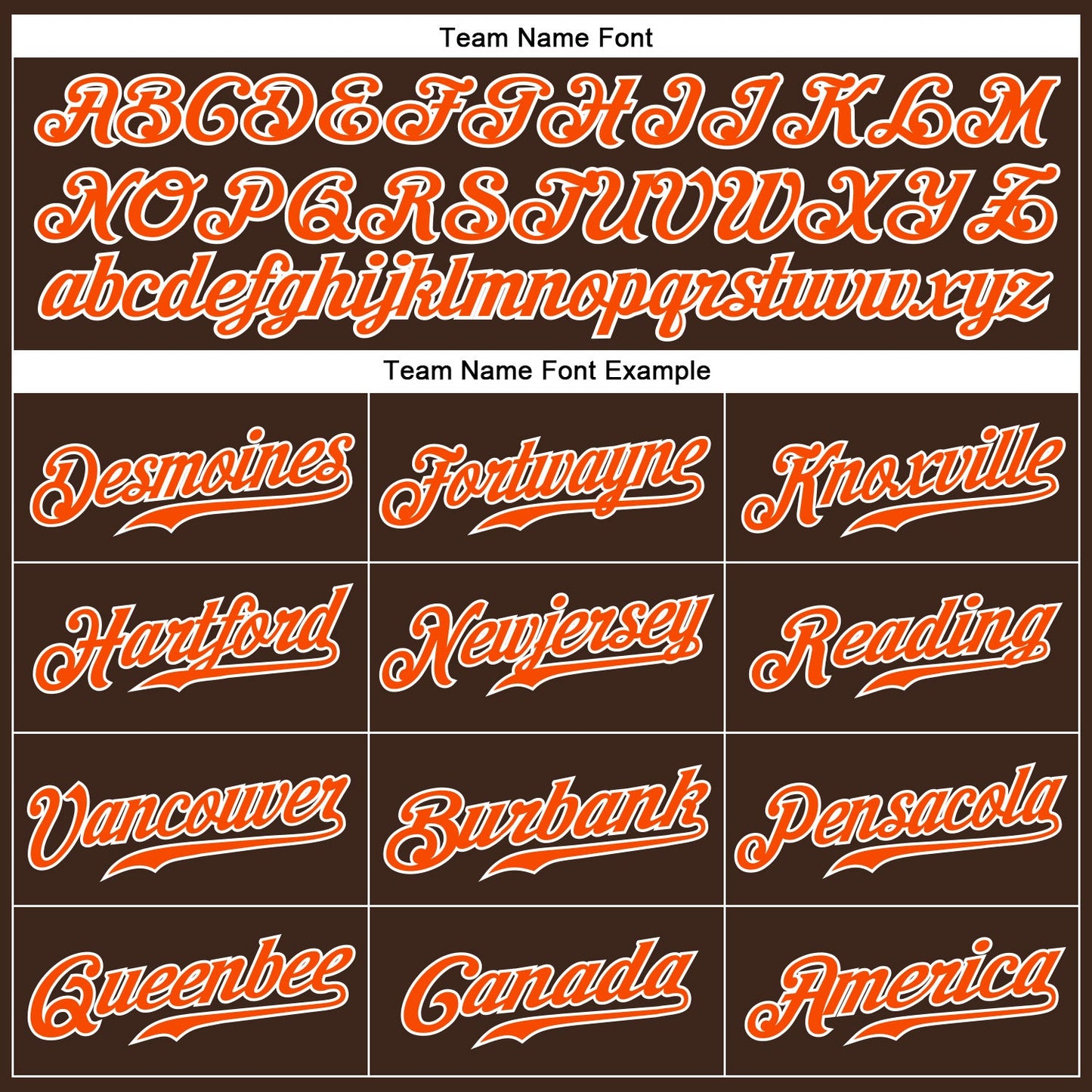 Custom Brown White Pinstripe Orange-White Authentic Baseball Jersey