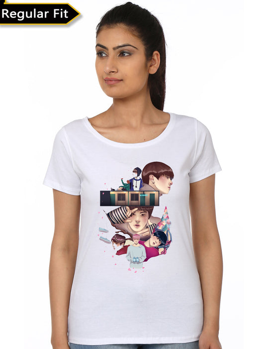 Bts Girls T-Shirt Style001