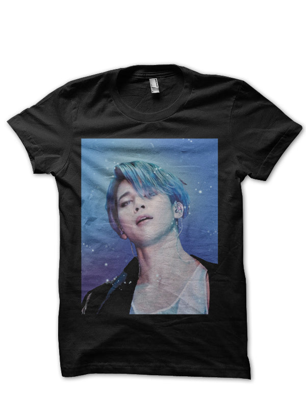 Bts Half Sleeve Black T-Shirt Style001